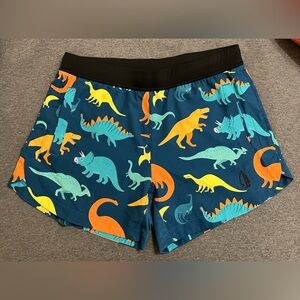 Tachuntfish- Women’s V2 Athletic Shorts- Dinosaurs
